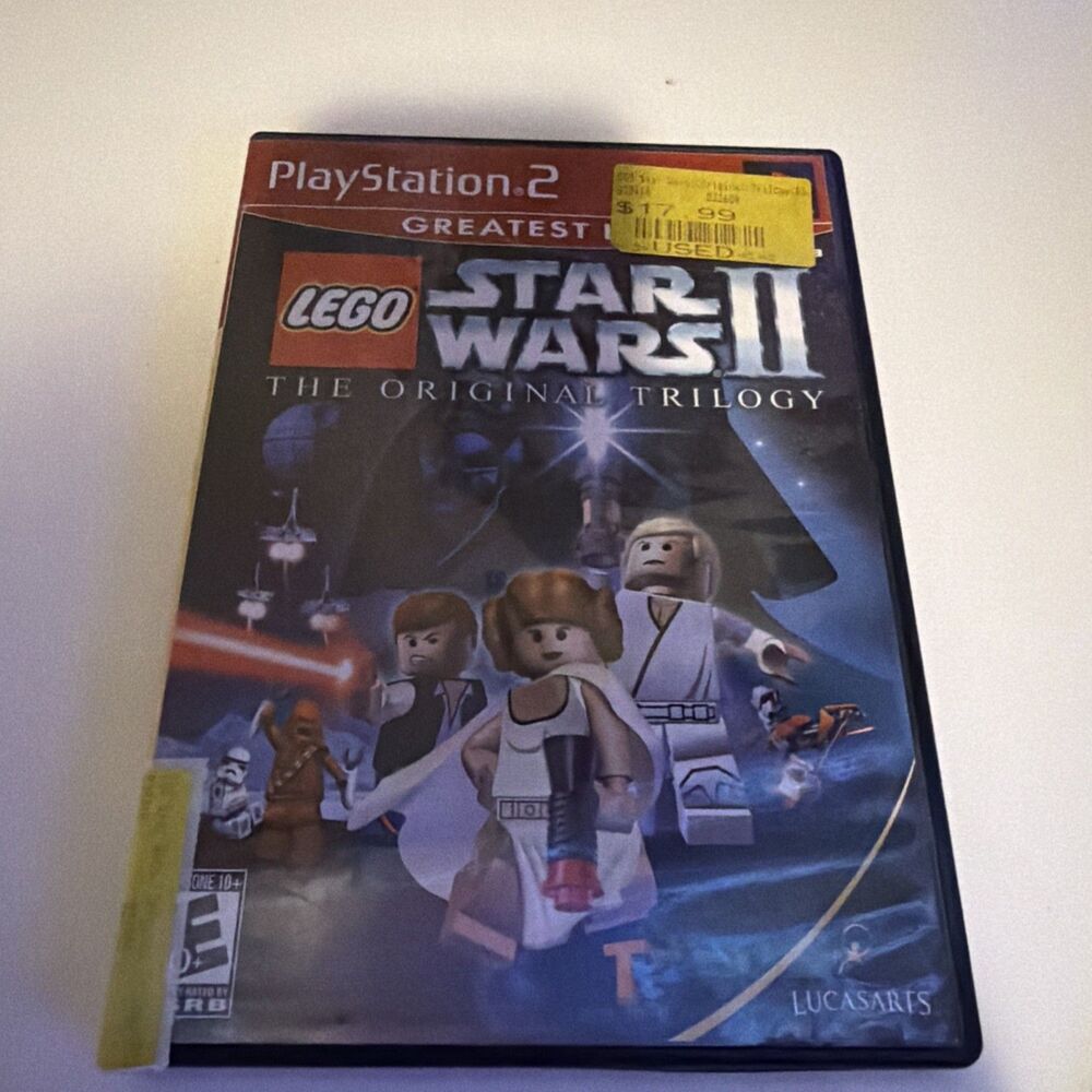 LEGO Star Wars II The Original Trilogy PlayStation 2 PS2 Game